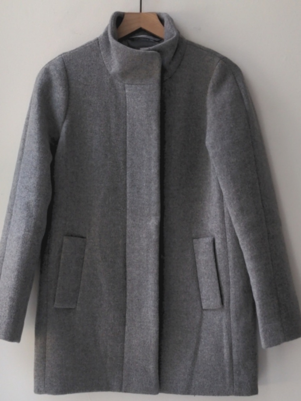 J. Crew Factory Gray Pea Coat